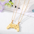 Two Piece Magnetic Game Controller Pendant Couple Necklace Sets view 2