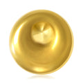 Polished Round Swirl Brooch in Two Metal Tones for Jackets Scarves and Lapels view 1
