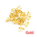 Triangle Drop Clip-On Earring Findings in Six Color Options view 9