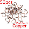 Leverback Earring Clasps in Assorted Metal Finishes view 8
