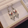 Red Blue Chandeliers