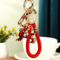 Mixed Fruit Animal Deity and Auspicious Fortune Strap Keychains view 11