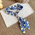 Printed Fabric Scarf Necklaces in Eight Colorful Patterns view 8