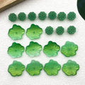 Green Leaf Glossy Charms with 10 Listed Options for DIY Jewelry Making view 11