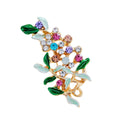 Leaf Metal Brooch Pin for Jackets and Lapels 2.6 x 4.9 cm view 5