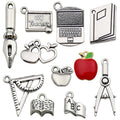 Metallic Apple Metal Charms with 12 Listed Options view 1