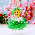Jeweled Wedding Gown Doll Keychains in Nine Colors plus Assorted Option view 9