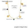 Gold Stone Necklace
