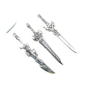 Gun Metallic Sword Metal Charms for Jewelry and Craft Projects view 5