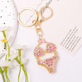 Rhinestone Bikini Keychain Gold Clasp Pink Purple Blue Red view 6