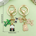 Panda Charm Keychains Featuring White Panda Across 45 Pictured Variations view 10