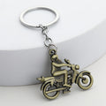 Creative Motorcycle Metal Keychain Gift Bag Charm Accessory