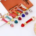 Clay Crystal Strawberry Keychains in Six Colors plus Assorted Option view 12
