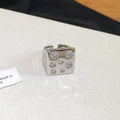 Open Zircon Star Square Emerald Cut Rings Six Styles view 6