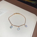 Evil Eye Crystal Tennis Bracelets Seven Color Styles view 8