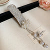 White Crystal Tassels