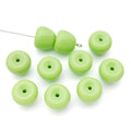 Red and Green Apple Shaped Acrylic Beads With Through Holes view 8