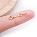 Metallic Screw Eye Jewelry Findings with 32 Listed Options view 9