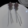 Silver Chain Tassel