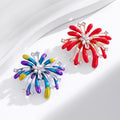 Firework Enamel Four Designs Metal Brooch Pin for Jackets and Lapels view 4