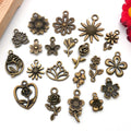 Gold-Tone Sunflower Metal Charms with 25 Listed Options view 2