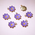 Colorful Daisy Enamel Alloy Charms in Nine Color Options view 8