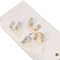 Adjustable Metal Clip On Earring Converters In Four Styles view 5