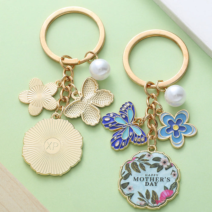 Mother's Day Charm Keychains in 14 Pictured Variations for Bags and Keys