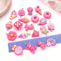Red Cake Glossy Charms with 39 Listed Options for DIY Jewelry Making view 3