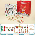 Christmas Metallic Advent Calendar Metal Charms with 4 Listed Options view 8