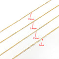 Gold-Tone Jewelry Chain Jewelry Findings with 3 Listed Options view 5