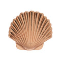 Ridged Seashell Metal Single Ear Clips in Gold and Silver view 5