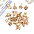 Christmas Gold-Tone Christmas Theme Metal Charms with 24 Listed Options view 3