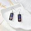 Navy Pink Flower