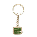 Lets Study Chalkboard Enamel Keychain Gold Ring Charm view 7