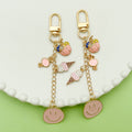 Rose, Blossom and Flower Charm Keychains Featuring Pink Lemon Across 21 Variations view 3