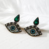 Green Teardrop Eye