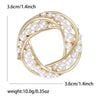 Gold Pearl Knot