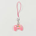 Pastel Video Game Controller Phone Strap Charms in Six Color Options view 7
