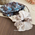 Oversized Fabric Scrunchie Sketch Print Floral 2 Styles view 2