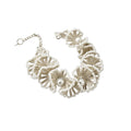 White Seed Bead Fan Petal Pearl Necklace Bracelet Styles view 5