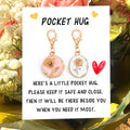 Pocket Hug Enamel Tulip and Crystal Butterfly Clip Charm view 1