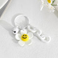 Acrylic Flower Bell Keychain With Metal Chain And Ring view 8