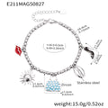 Marine and Fashion Charm Bracelets in Gold Silver and Two Tone view 12