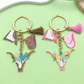 Flower Charm Keychains in 25 Pictured Variations for Bags and Keys view 4