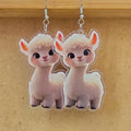 Acrylic Double-Sided Cute Animal Print Earrings 10 Styles view 10