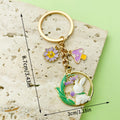Easter Bunny Charm Keychains Featuring Multicolor Easter Bunny Across 19 Variations view 2