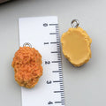 Metallic Chicken Food Metal Charms with 9 Listed Options view 12