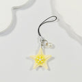 Pastel Starfish and Pearl Phone Strap Charms in Seven Color Options view 7