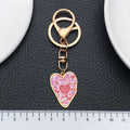 Four-Color XOXO Wine Glass and Double Heart Valentine Keychain Collection view 4
